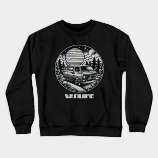 Vintage Vanlife Crewneck Sweatshirt